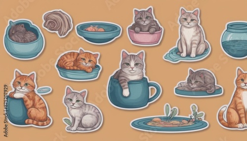 Cartoon Cat Collection