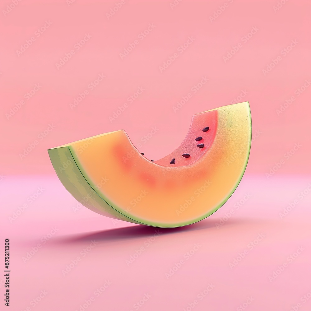 Cute theme, Melon, Cartoon, Simplicity Cute theme, Melon, Cartoon, Simplicity