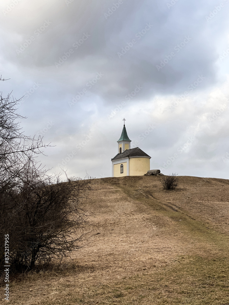 Fototapeta premium church on a hill