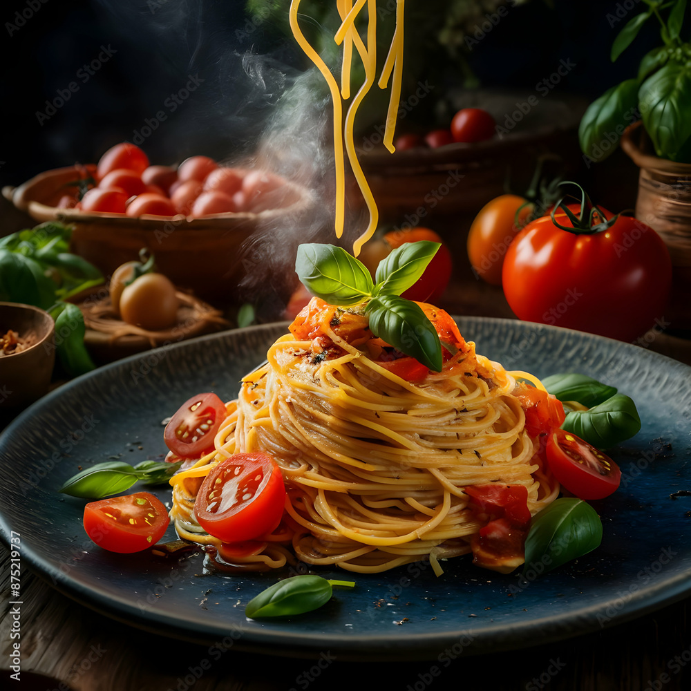 pasta with tomato sauce