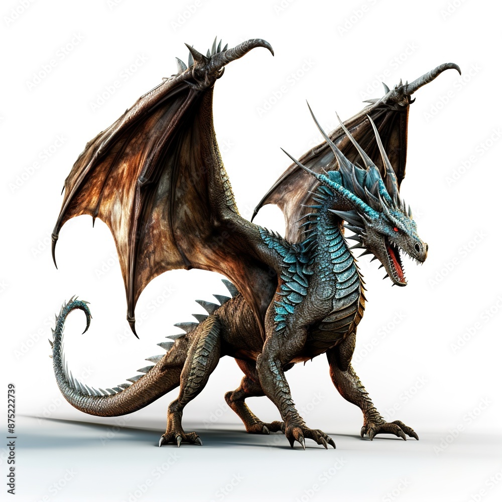 Fototapeta premium green dragon