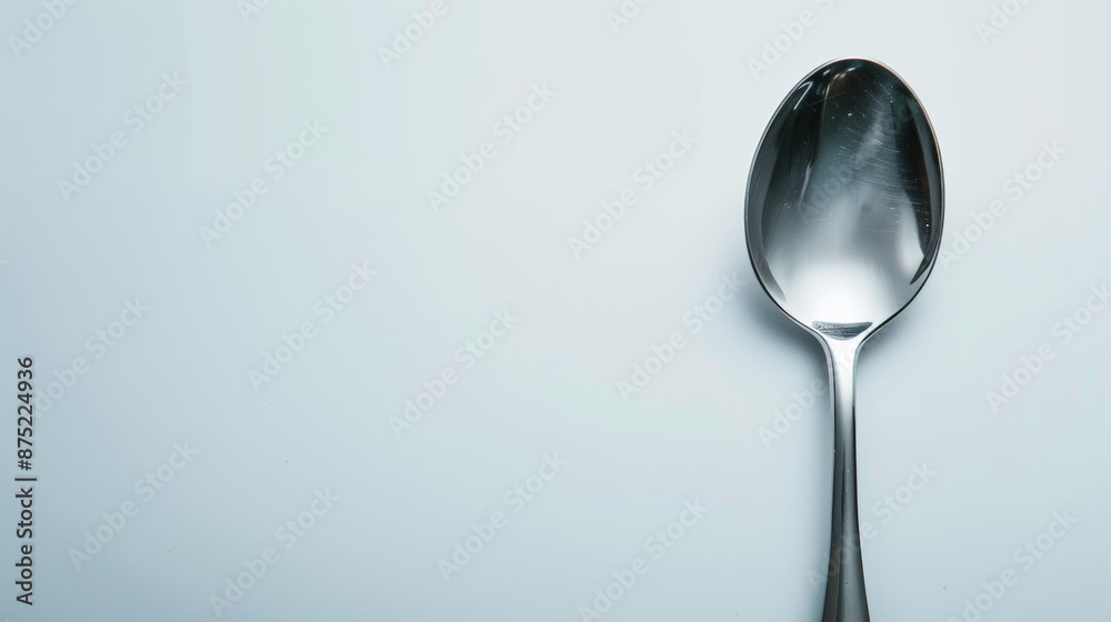 stainless steel spoon isolated on white background stainless steel spoon isolated on white background