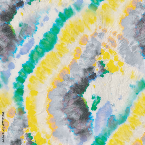 Tie Dye Vector Art. White Yellow Tie Dye. Blue Yellow Swirl. Gray Seamless Shirt. Gray Shirt Watercolor. Vector Dye Background Yellow Grey Batik. Seamless Tiedye Pattern. Blue Vector Green Tie Dye.