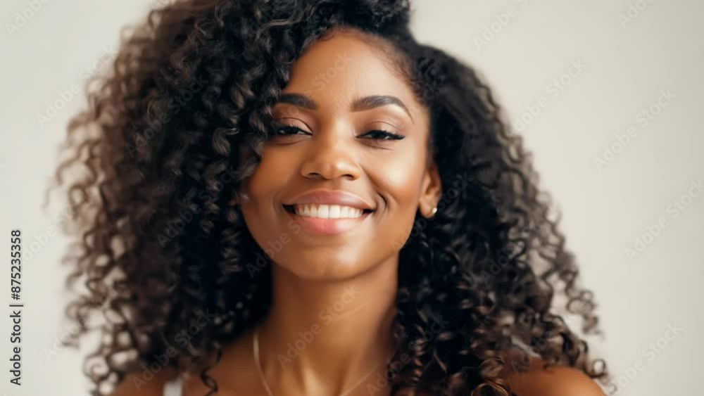 Portrait of a Smiling Young Woman Portrait of a Smiling Young Woman