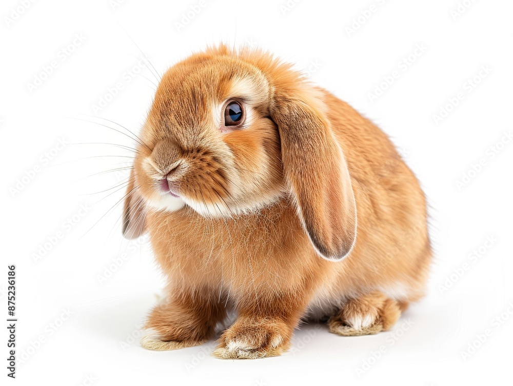 Fototapeta premium a Holland Lop rabbit