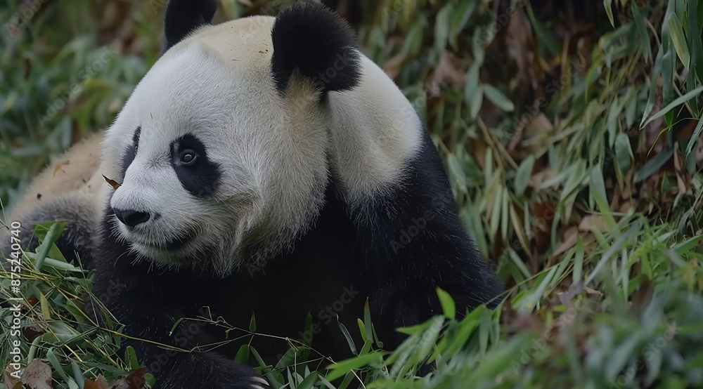 Obraz premium giant panda bear
