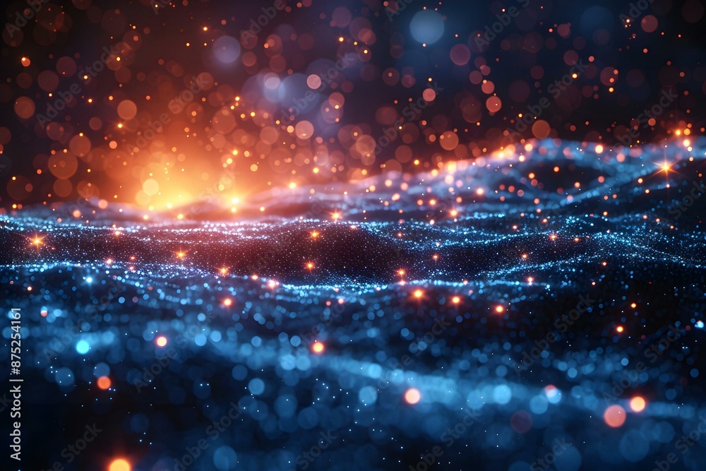 Obraz premium Connection technologies background