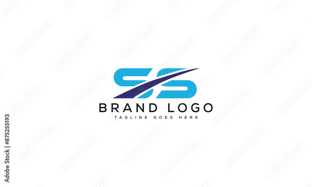 letter SS logo design vector template design for brand. letter SS logo design vector template design for brand.