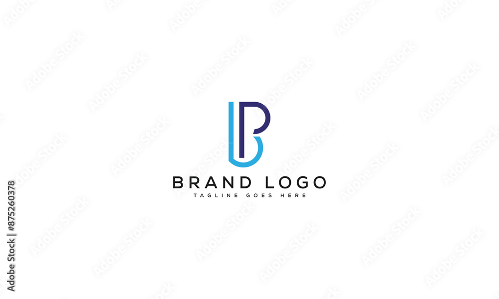 letter PB logo design vector template design for brand. letter PB logo design vector template design for brand.