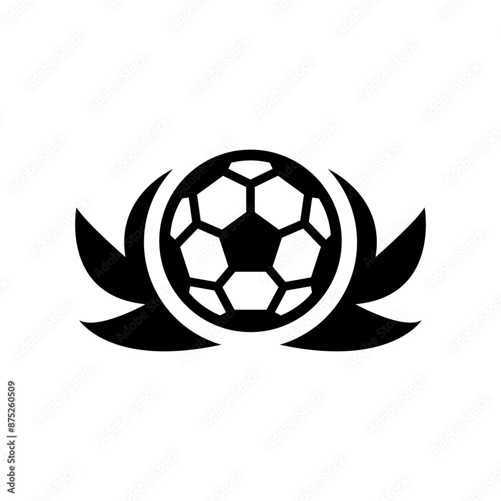 Obraz premium Soccer icon Template