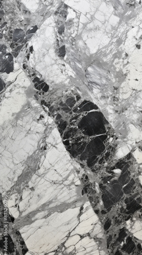 Naklejka premium Granite Material Structure Background - Generative AI
