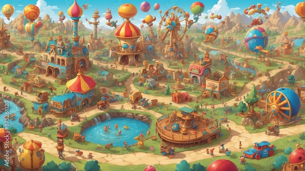 toyland adventure giant toys games and interactive pla flat banner theme toyland adventure giant toys games and interactive pla flat banner theme