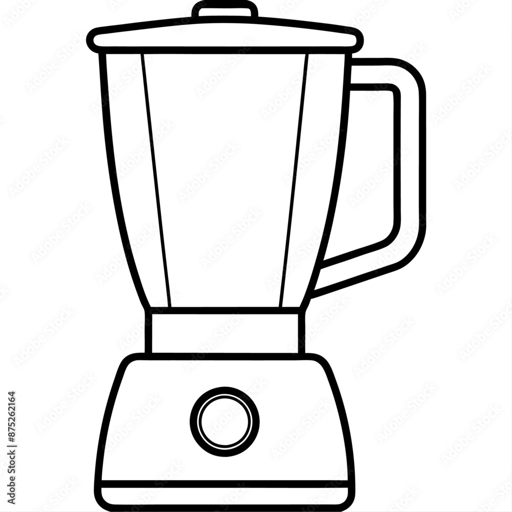 blender outline coloring book page line art illustration digital drawing blender outline coloring book page line art illustration digital drawing