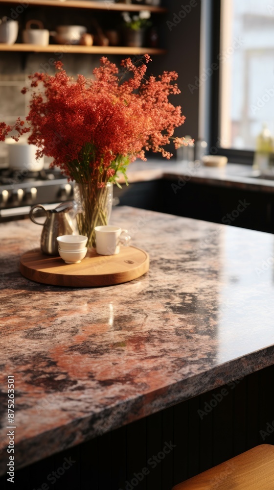 Granite Material Structure Background - Generative AI Granite Material Structure Background - Generative AI