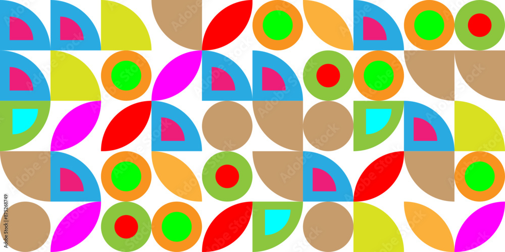 Abstract background pattern design with colorful geometric shapes. Vector illustration. Abstract background pattern design with colorful geometric shapes. Vector illustration.