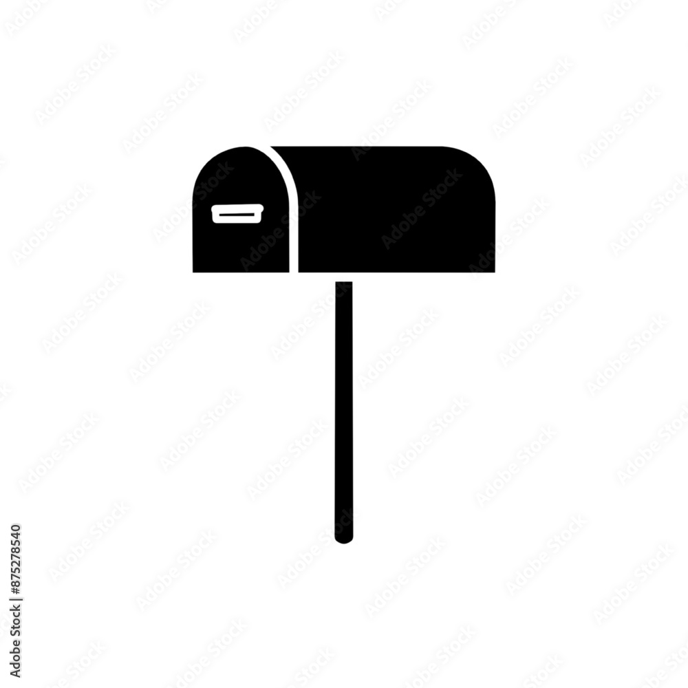 Mail box icon. Post box. PO box. Letter box. Mail box icon. Post box. PO box. Letter box.