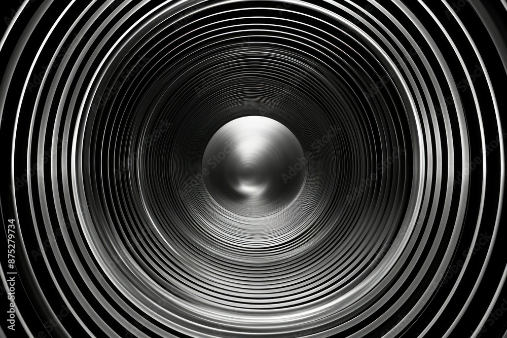 Obraz premium Steel Material Structure Background - Generative AI
