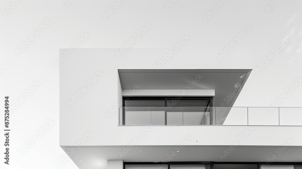a building with a balcony a building with a balcony