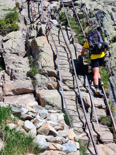 Randonnée sportive Alpes photo