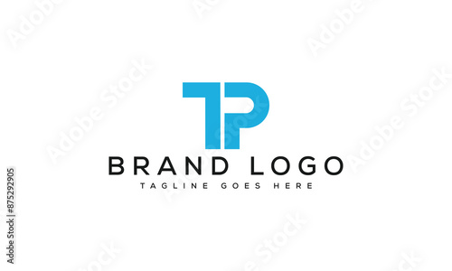 letter TP logo design vector template design for brand.