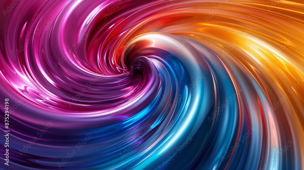 Abstract swirling background with vibrant colors of purple, blue, orange, and yellow. A mesmerizing vortex of color. Abstract swirling background with vibrant colors of purple, blue, orange, and yellow. A mesmerizing vortex of color.