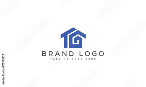 letter TG logo design vector template design for brand.