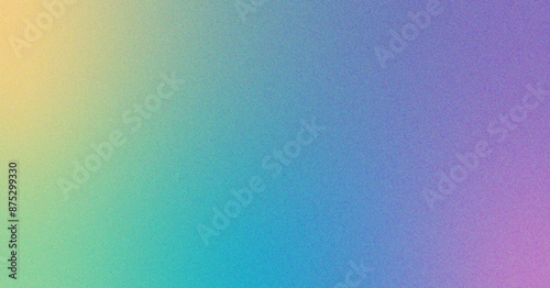 Multicolor Grainy Gradient Vector.
