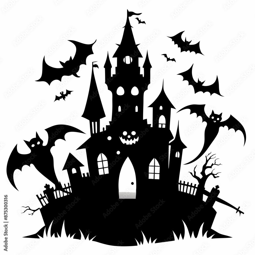 gothic antique halloween black vector silhouette gothic antique halloween black vector silhouette