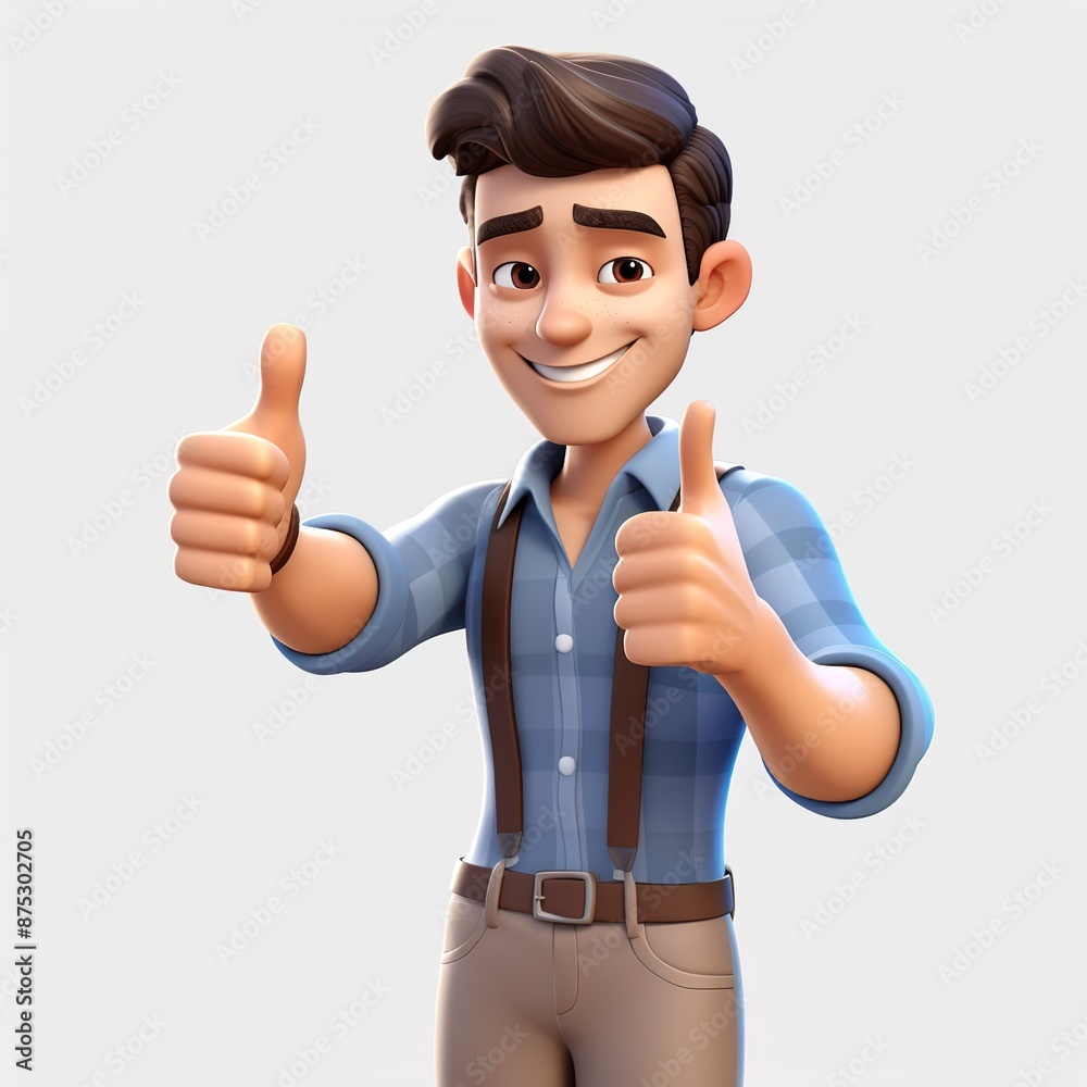 person with thumbs up person with thumbs up