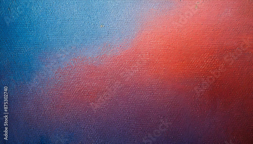 Vibrant Textured Abstract Background with Dynamic Red and Blue Gradients, Featuring Intricate Surface Details and Subtle Color Transitions. USA flag patriotic © Arthur