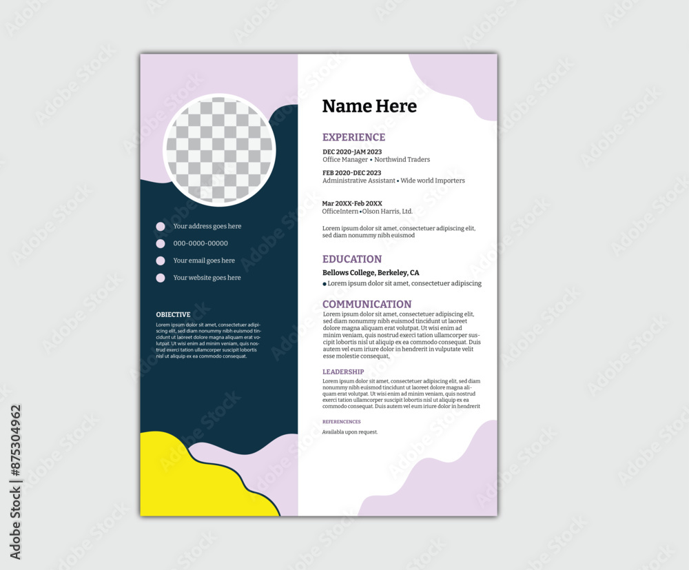 Creative cv vector minimalist, Clean Modern Resume and Cover Letter Layout Vector Template for Business Job Applications, Minimalist resume cv , Professional resume business layout, Creative cv vector minimalist, Clean Modern Resume and Cover Letter Layout Vector Template for Business Job Applications, Minimalist resume cv , Professional resume business layout,