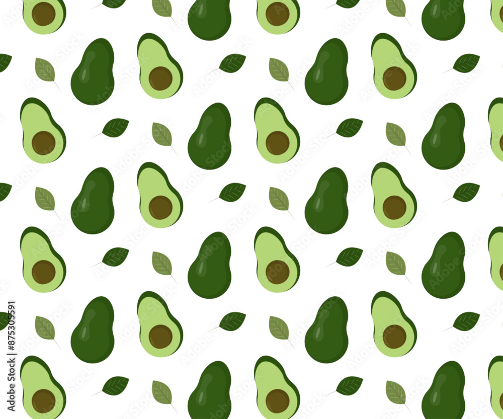 avocado cartoon illustration clip art vector element avocado cartoon illustration clip art vector element