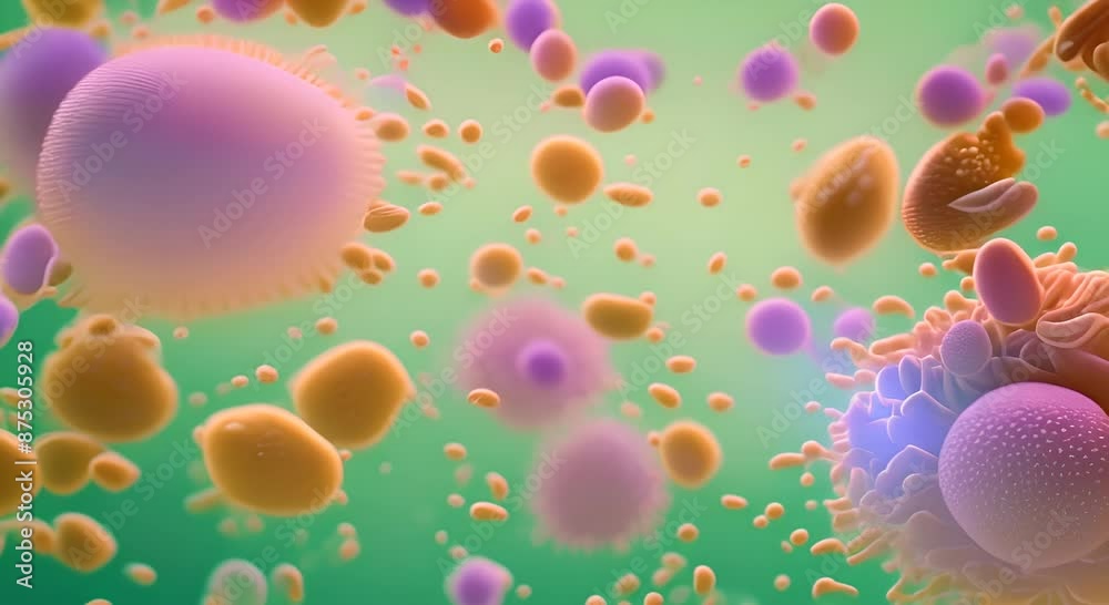 Good and bad bacteria salmonella e coli cyanobacteria bacillus 4k animation Good and bad bacteria salmonella e coli cyanobacteria bacillus 4k animation