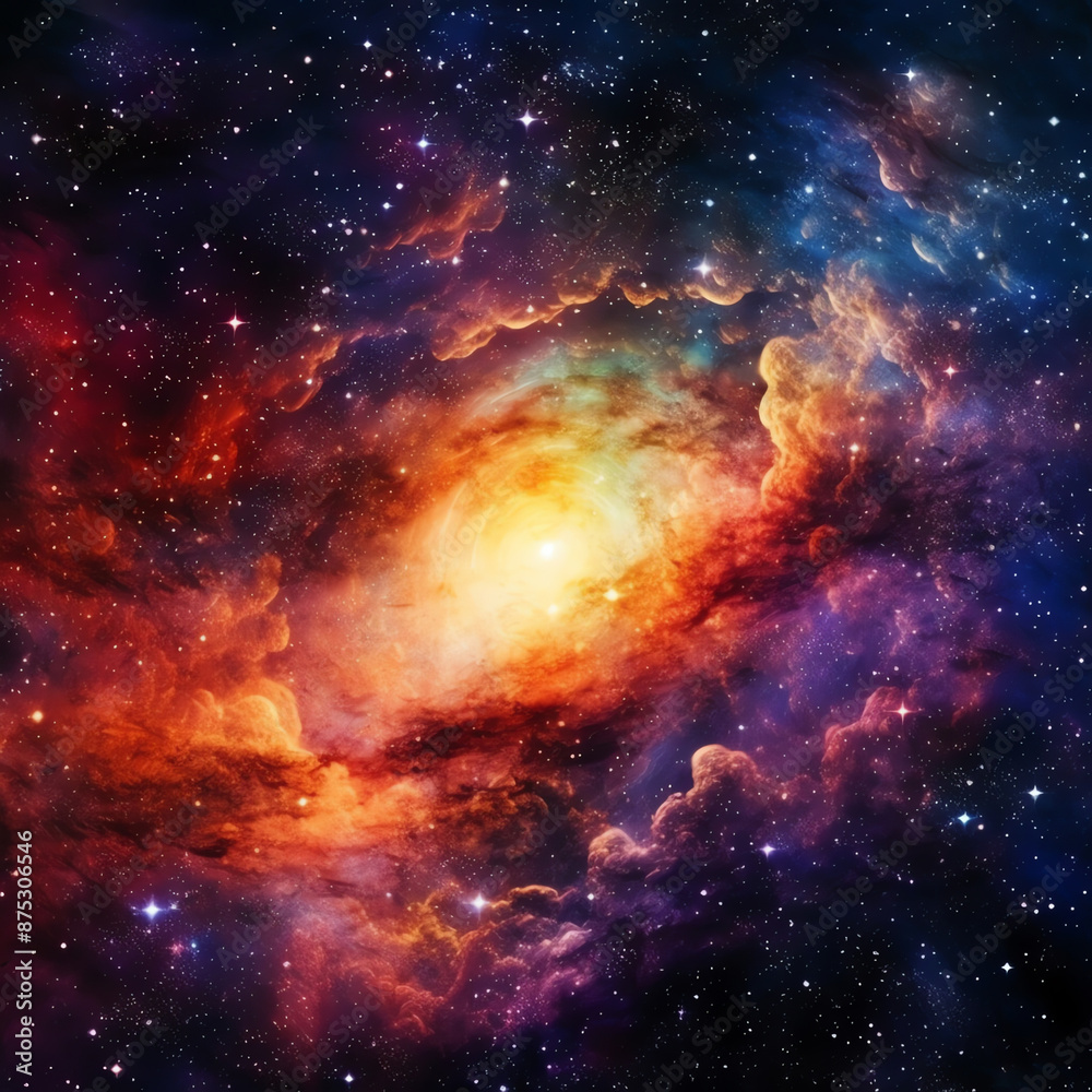 Fototapeta premium space galaxy background