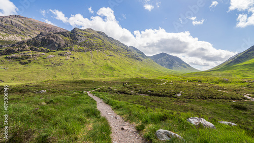 Hiking in Glencoe, Scotland