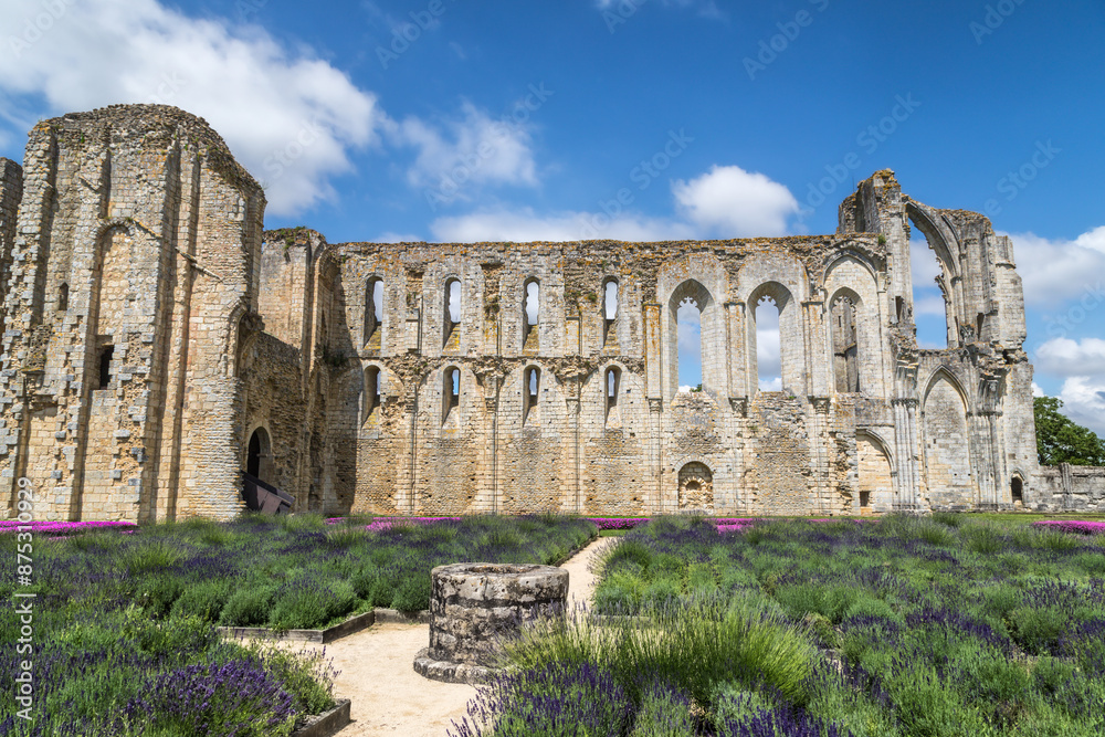 Maillezais Abbey, in western France Maillezais Abbey, in western France