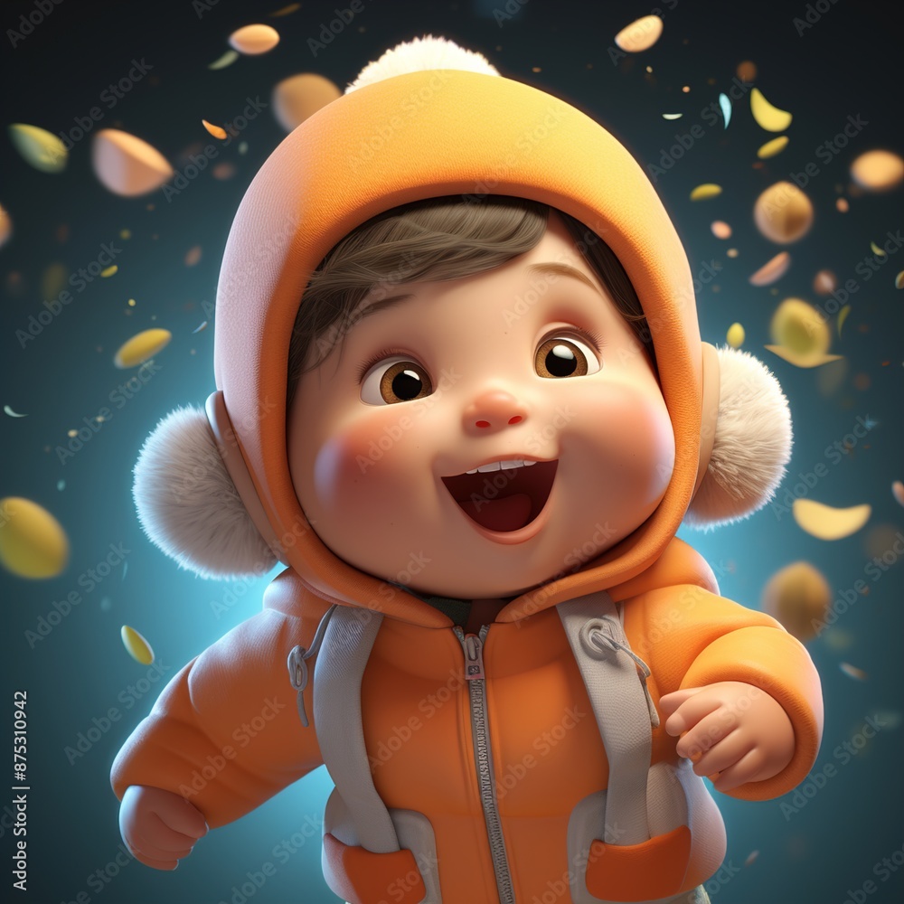 baby child in the snow baby child in the snow
