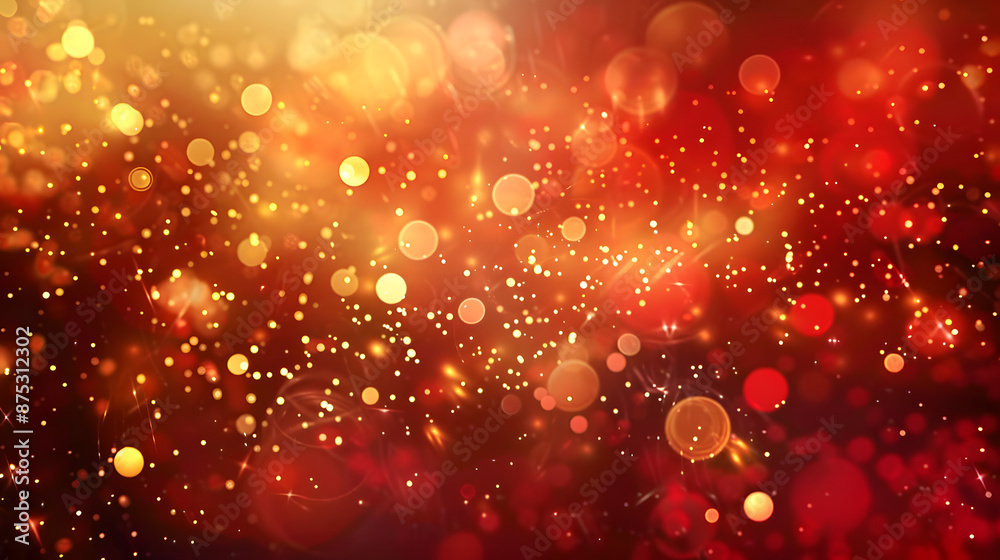 Effects of shimmering golden light on a background of red Texture backdrop and setting Effects of shimmering golden light on a background of red Texture backdrop and setting