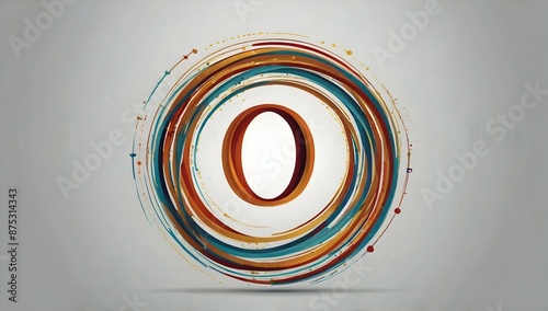 vector logo two letters 