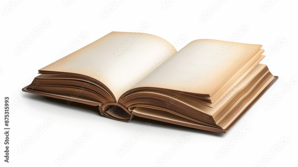 open book with blank pages open book with blank pages