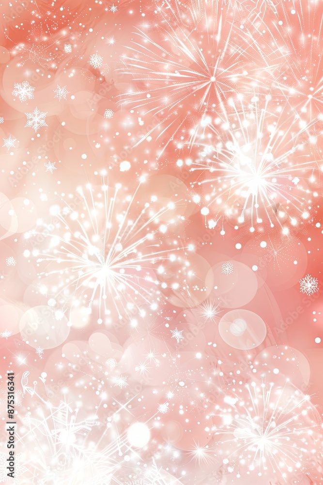 Sparkling Pink Festive Background. Sparkling Pink Festive Background.