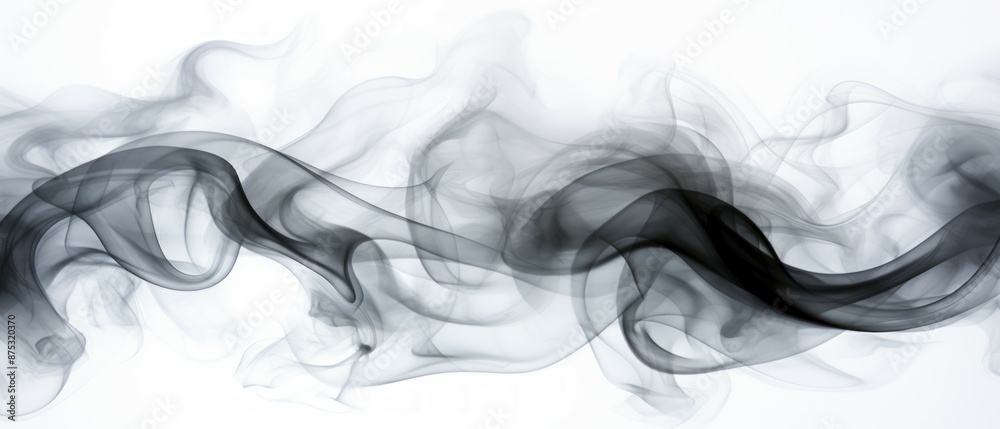 Abstract Smoke Material Structure Background - Generative AI Abstract Smoke Material Structure Background - Generative AI