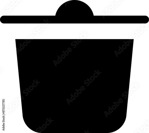 Icon about trash bin
