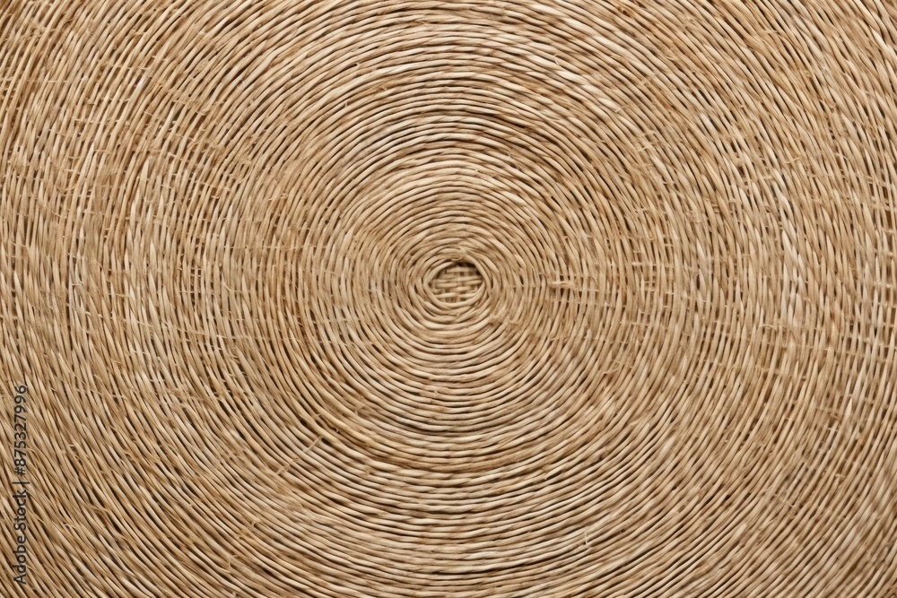 Jute Material Structure Background - Generative AI Jute Material Structure Background - Generative AI