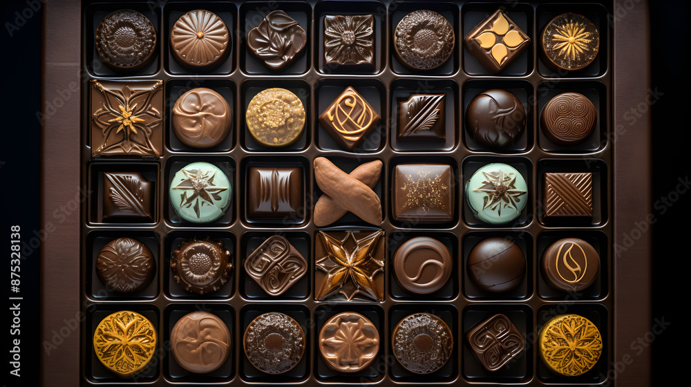 Luxurious Assorted Box of Chocolates: A Symphony of Richness and Decadence Luxurious Assorted Box of Chocolates: A Symphony of Richness and Decadence