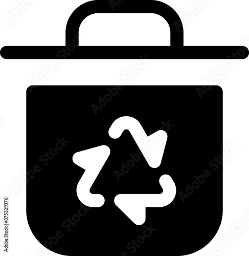 recycle trash bin Icon
