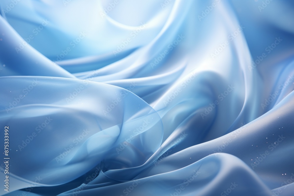 Obraz premium Satin Material Structure Background - Generative AI