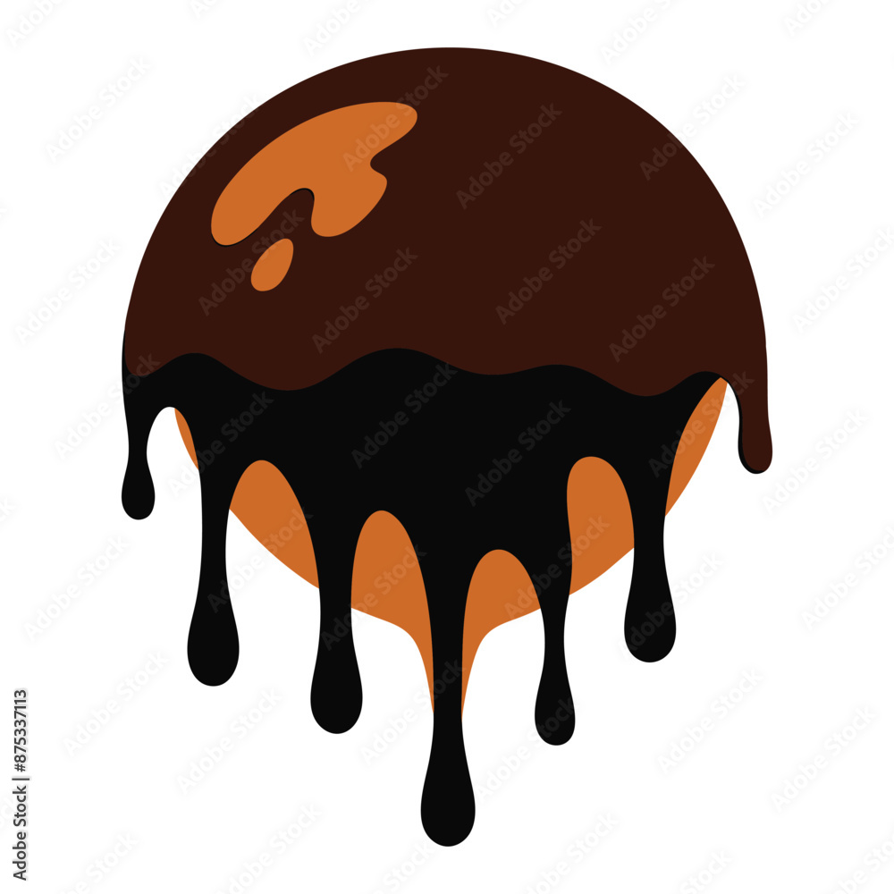 Chocolate cake vector illustration
Chocolate cake vector illustration