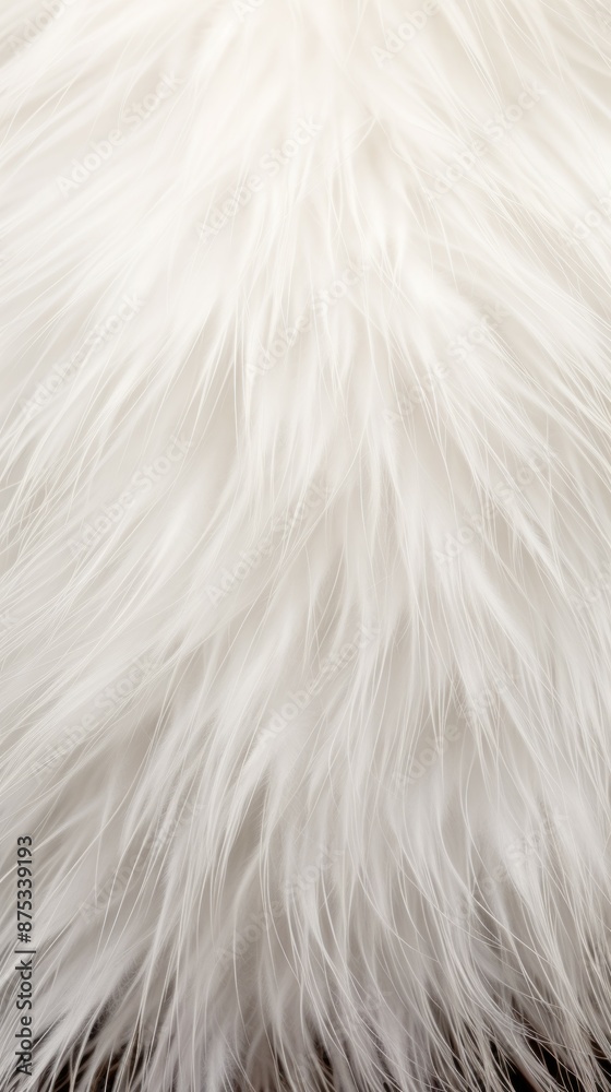 Fur Material Structure Background - Generative AI Fur Material Structure Background - Generative AI