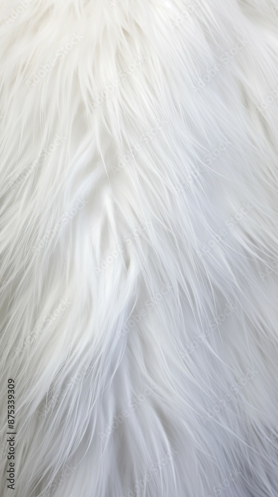 Fur Material Structure Background - Generative AI Fur Material Structure Background - Generative AI